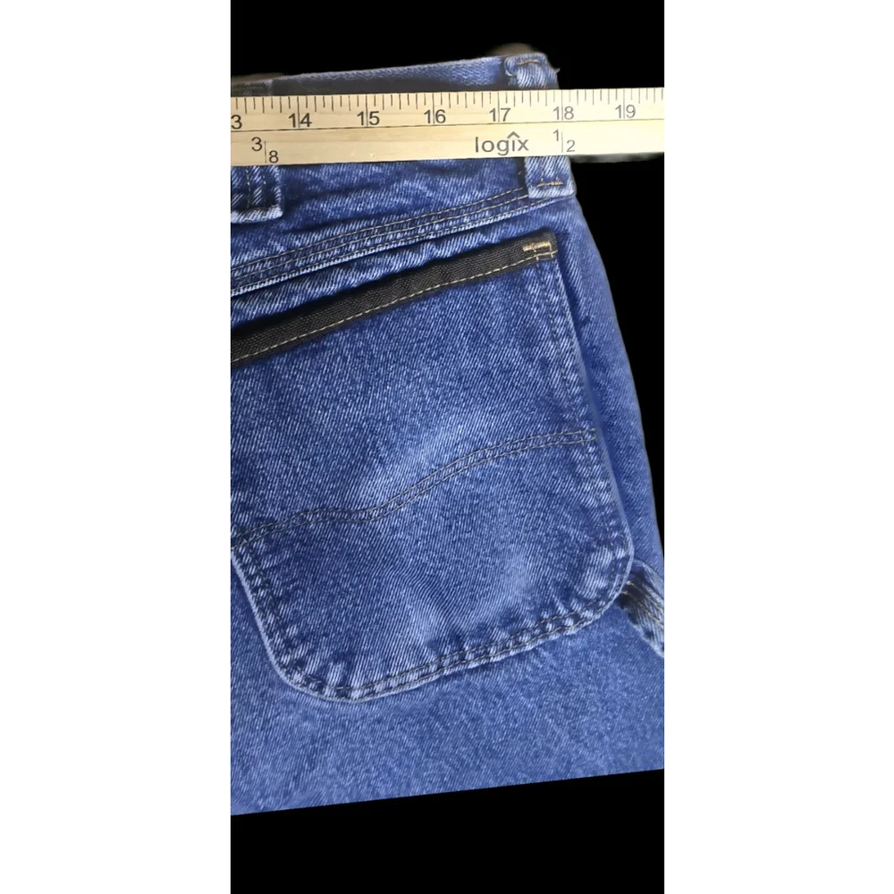 Rustler Durashield Men’s Jeans 36x34 Blue Workwear Denim Straight Leg